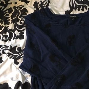 Torrid Skull Sweater Size 3